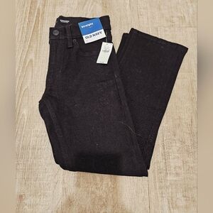 Old Navy Boy 7 Dark Black Denim Pants